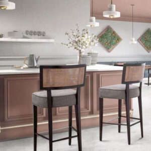 Banco de Bar Chicago Rattan